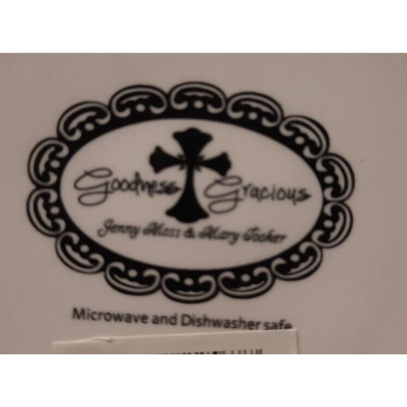 Jenny Moss & Mary Jocker Goodness Gracious "Love is patient, love" Decor Plate - Picture 6 of 6